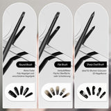 Nagel Pinsel 8 Stück Pinsel Für Gelnägel, Nageldesign Gel Pinsel Dotting Painting Line Pen Für Nagelack Gel Acryl Nagel Pinsel Nailart Kit Acryl Pinsel Fineliner Nägel Selber Machen