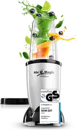 Gourmetmaxx Mr Magic Blender, Smoothie Maker mit XXL Naty Shop Zubehörpaket