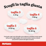 Huggies Ultra Comfort Windeln, Größe 4 (7–18 kg), Disney-Design, Vorteilspackung, 150 Stück