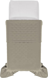 Italienische Bettwäsche Sommersteppdecke CHIC, Mikrofaser, EINZELN 170X250Cm, braun Steppdecken und Steppdecken Naty Shop Braun Einzelbett 170X250Cm