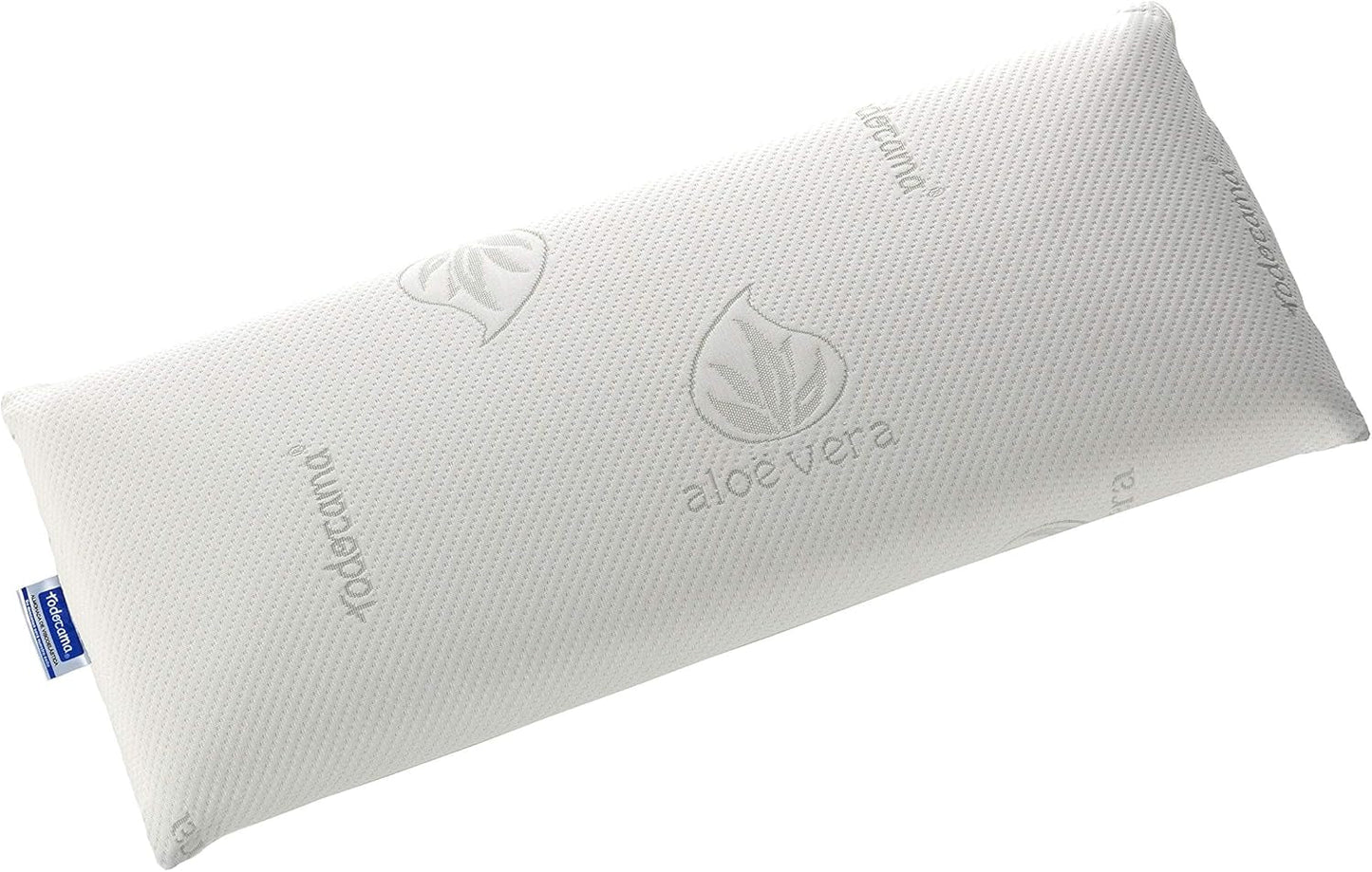 Todocama - Memory-Kissen, Aloe Vera, 2 Stück, 70 cm, weiß Naty Shop Standardkissen 80 cm