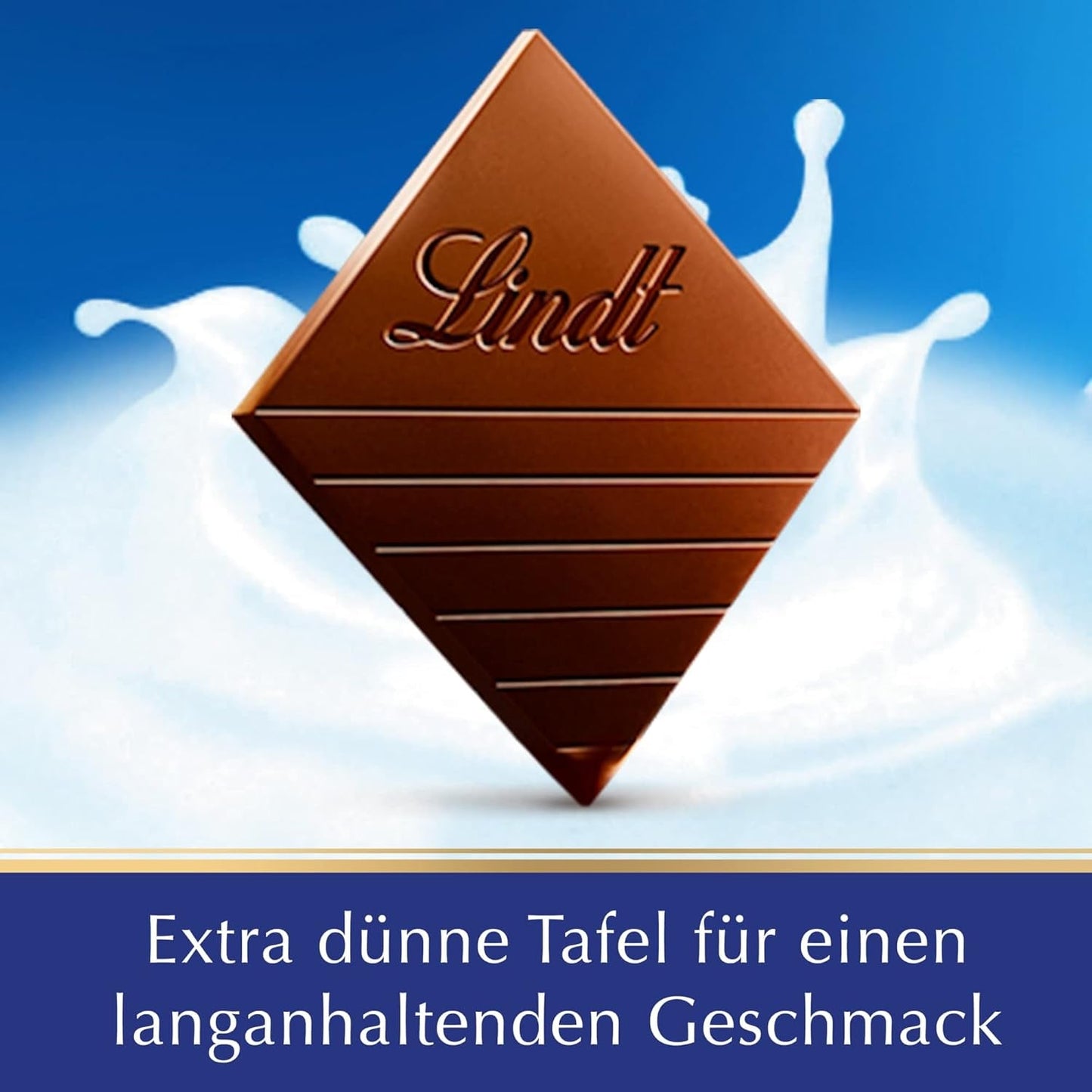 Lindt EXCELLENCE Extra cremige Milchschokolade | Riegel 100g | Feine Premium-Vollmilchschokolade mit cremig-milchigem Geschmack | Intensives und anhaltendes Aroma | Schokoladengeschenk