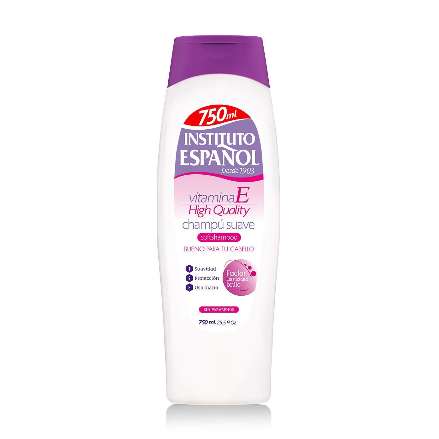 Champu Extra Suave Baby Line – 300 ml. Kinder - Bade- und Hautpflege Naty Shop 1 Stück (1 Packung) geblümt