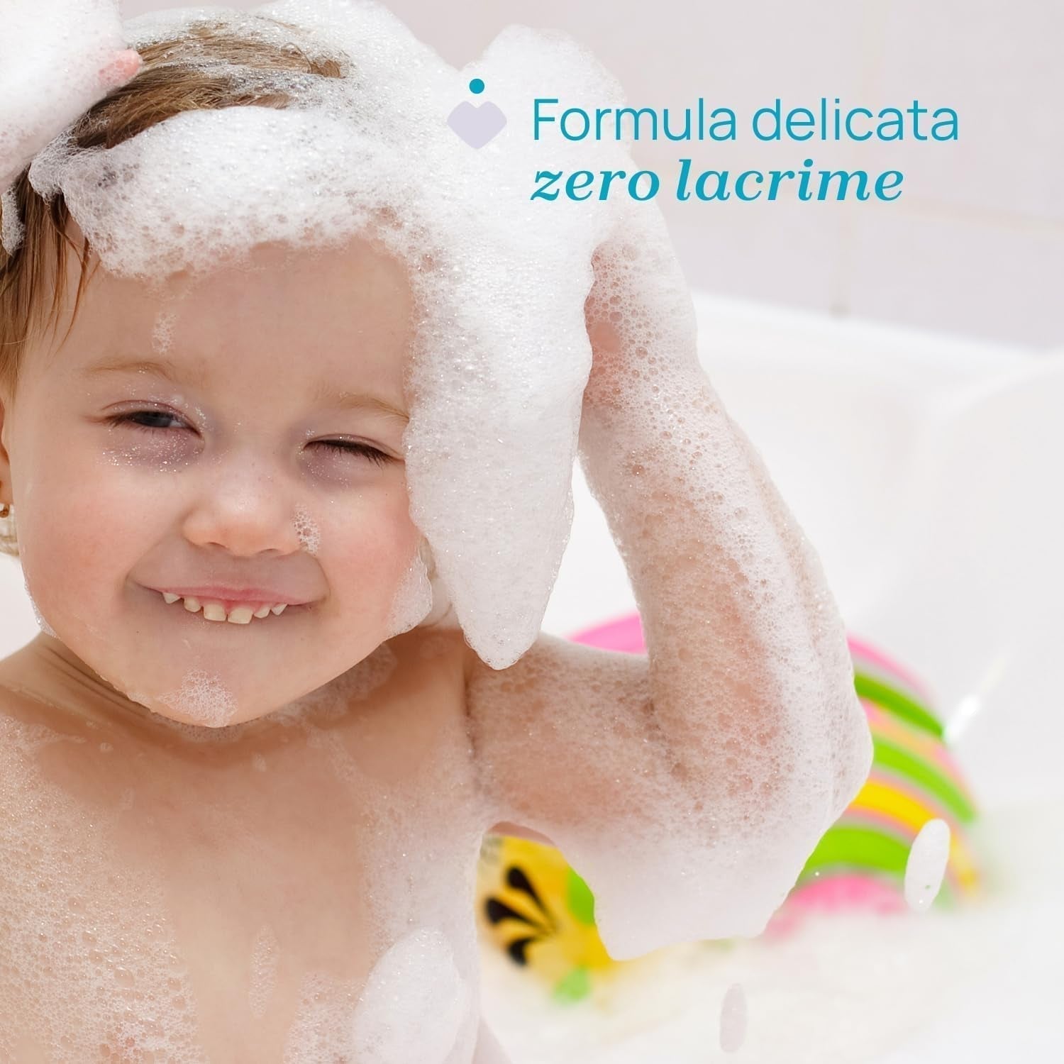 Chicco KIDS – ZARTE HAUT – 2 IN 1 MOUSSE: SHAMPOO UND SPÜLUNG, 150 ml Kinder – Bade- und Hautpflege Naty Shop