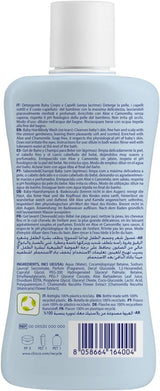 CHICCO NATURAL SENSATION – SET 2: 1 SHAMPOO UND BAD – NICHT TROCKNEND 200 ML, 1 4IN1 CHANGE CREAM 100 ML Kinder – Bade- und Hautpflege Naty Shop