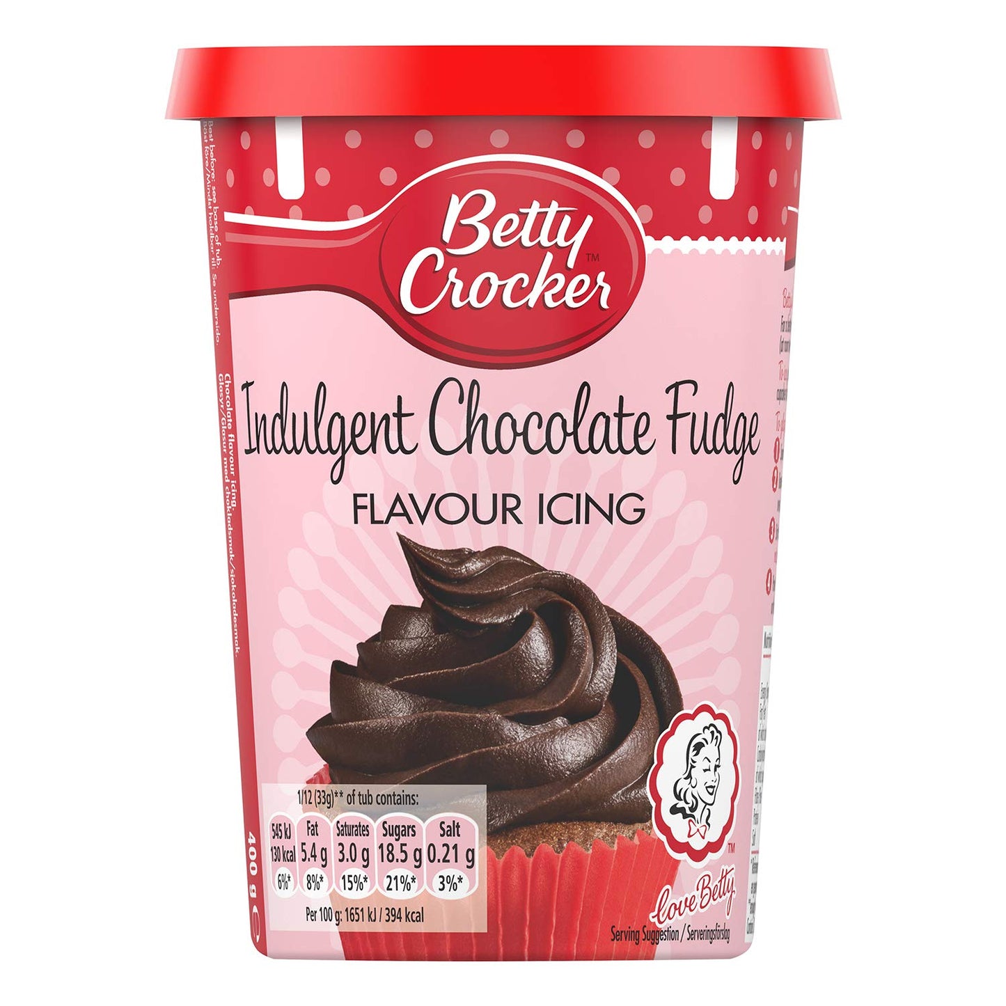 Schokoladen-Fudge-Glasur 400 g – Kuchenglasur mit Schokolade und Karamell-Zuckerpaste von Naty Shop