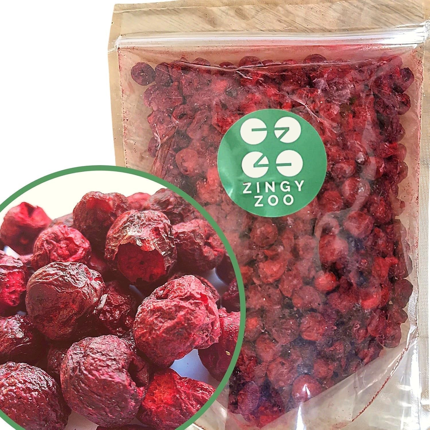 Gefriergetrocknete Kirschen | Getrocknete Sauerkirschen | Gefriergetrocknete Früchte | Gefriergetrocknete Trockenfrüchte | Gefriergetrocknete Früchte Getrocknete Kirschen | Pelz-Smoothie Gefriergetrocknete Früchte (90 g) Dehydrierte Produkte Naty Shop 300 G (1 Packung)