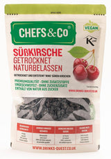 GETROCKNETE KIRSCHEN (NICHT GETROCKNET) -750g | getrocknete Süßkirschen ohne Kerne | 100 % natürlich | Premium-Qualität | Keine Zusatzstoffe, kein Schwefel und kein Zucker. Dehydrierte Produkte Naty Shop Standardtitel