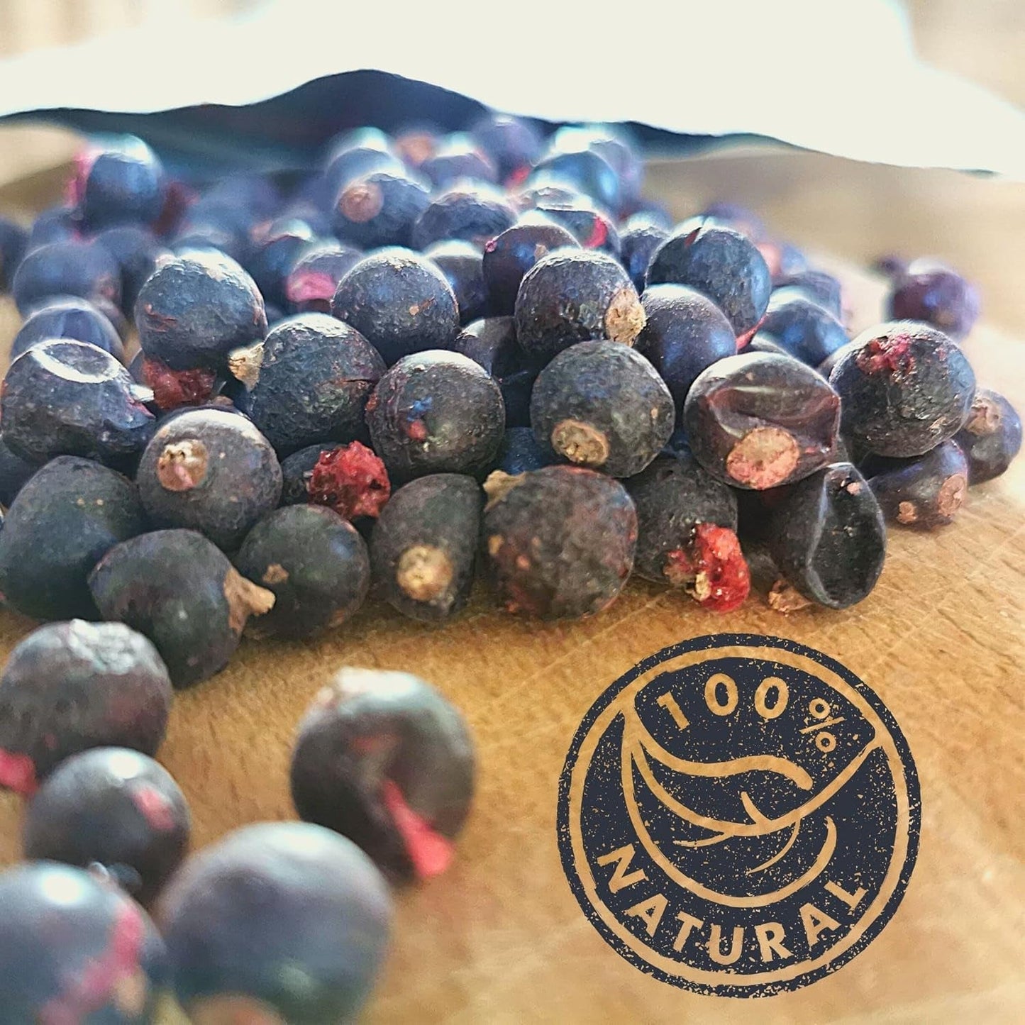 Gefriergetrocknete schwarze Johannisbeeren | 100 % natürliche getrocknete Johannisbeeren | Ohne Zuckerzusatz. Gesunde gefriergetrocknete Süßigkeiten | Gefriergetrocknete Früchte Gefriergetrocknete Früchte Dehydrierte Produkte Naty Shop