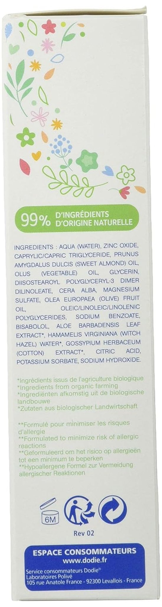 Ersatzcreme, parfümfrei, ab der Geburt, 75 ml Kinder - Bade- und Hautpflege Naty Shop