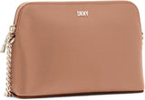DKNY Bryant Umhängetasche für Damen, Cashew, Einheitsgröße EU Damentaschen Naty Shop