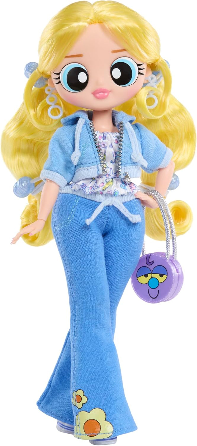 LOL. Überraschung! OMG The Powerpuff Girls Puppe - Bubbles - Enthält 1 Modepuppe, Inklusive Outfit und Accessoires, 3 zum Sammeln