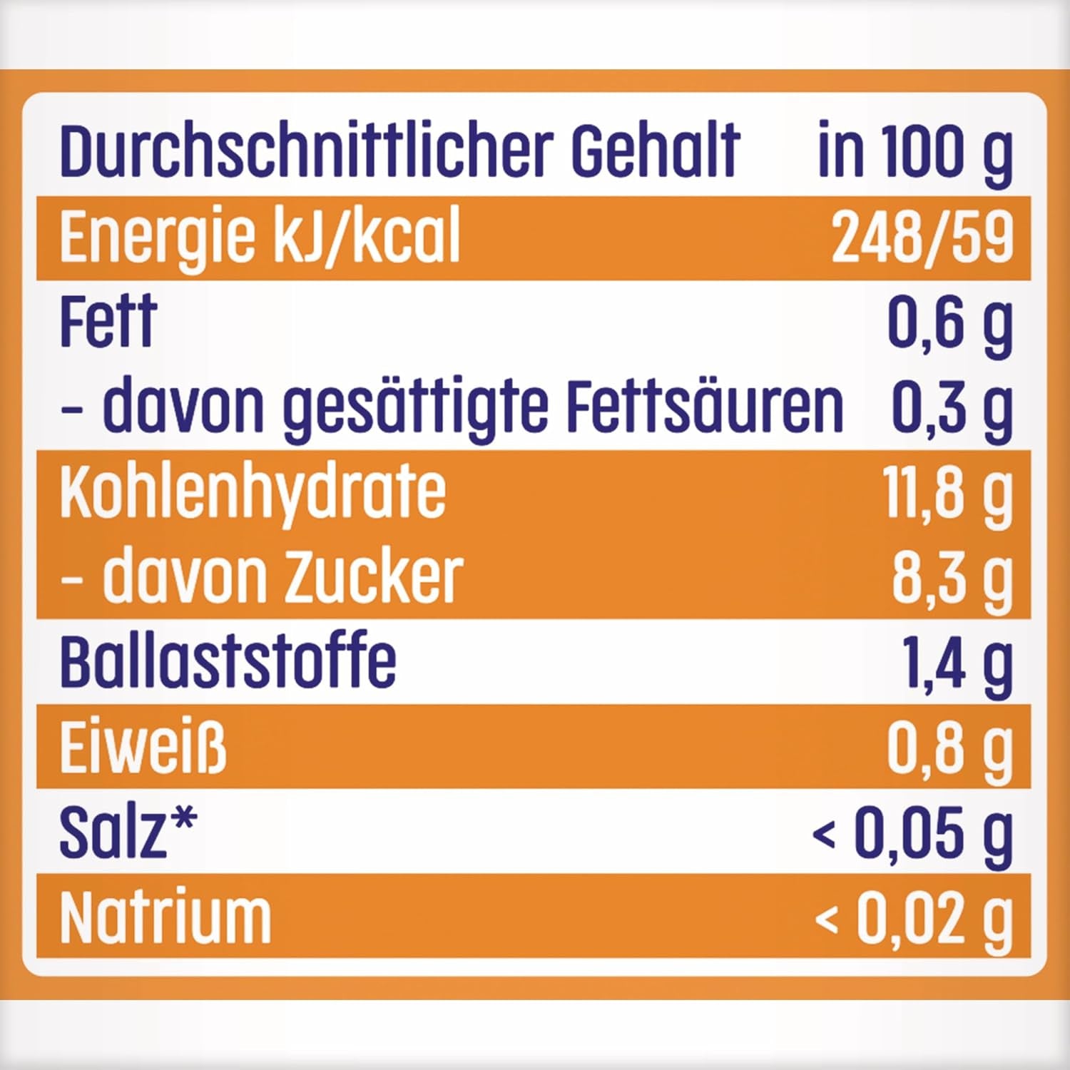 Mango in Apfel-Pfirsich-Sauce mit einer Tüte Keksen (6 x 120 g), ohne Zuckerzusatz, aus milden Früchten und wertvollem Getreide, ideal für den Snack zwischendurch und für unterwegs.