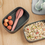 BergHoff Doppel-Bento-Box – Leo (Lunchbox-Set 19 x 12,5 x 9 cm, zwei Boxen, mikrowellengeeignet, luftdichter Verschluss, spülmaschinenfest, ideal für Snacks/Snacks/Salat) 3950126 Frischhaltedosen Naty Shop