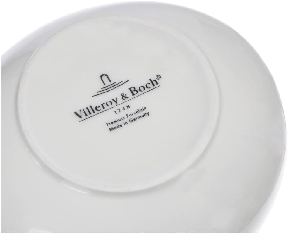Villeroy & Boch New Cottage Basic Aschenbecher, 450 ml, Höhe: 6,5 cm, Premium Porzellan, weiß