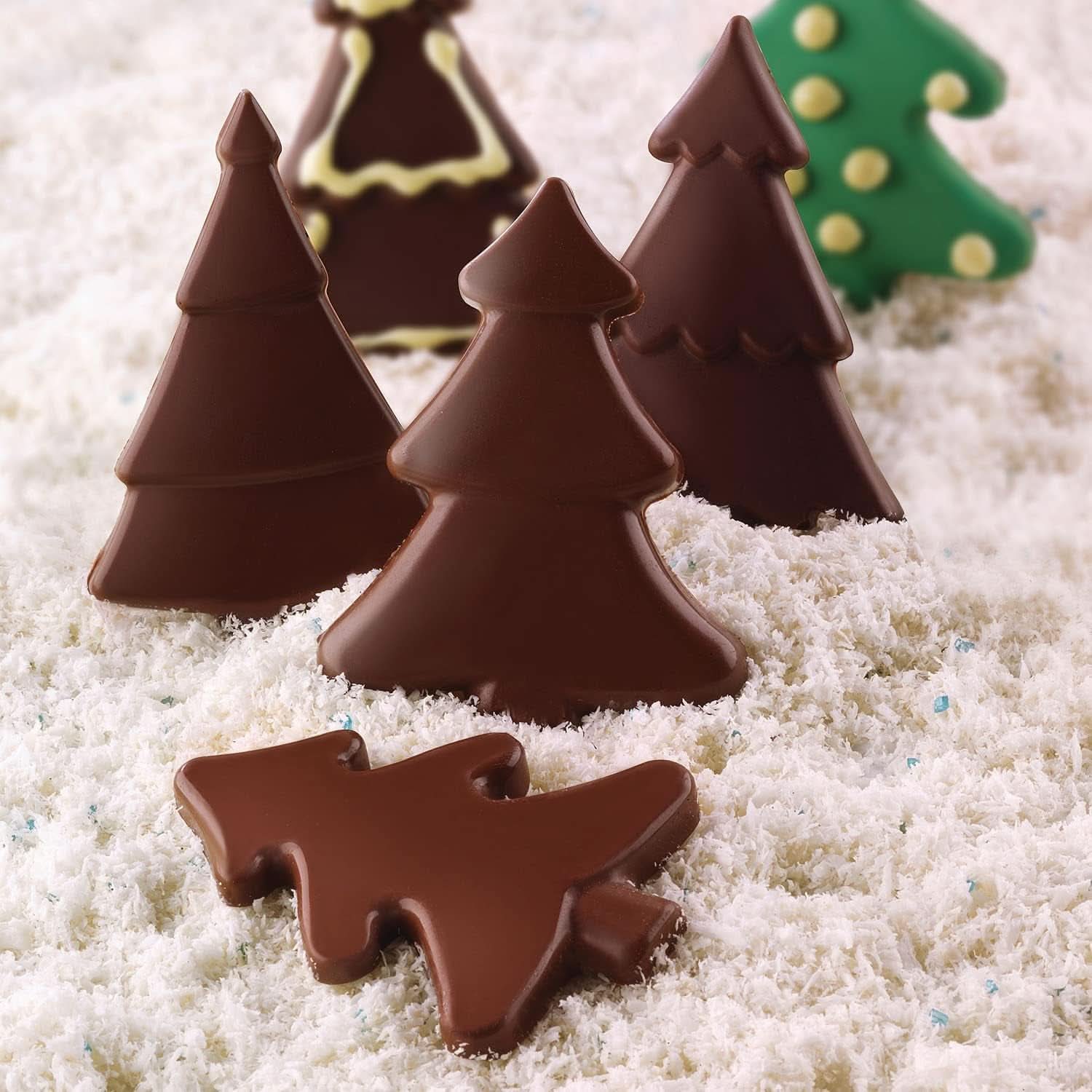 Silikomart 22.146.77.0065, für Schokolade, „Choco Pine“ Kitchen Naty Shop