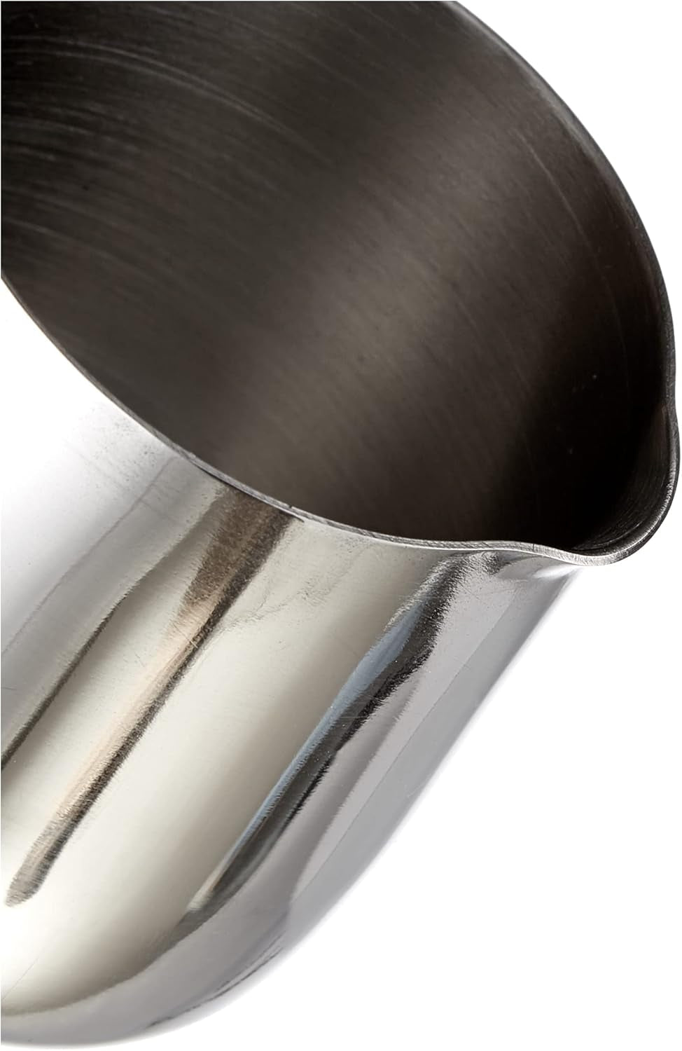 Cilio 0000201383 Latte Macchiato Karaffe, Edelstahl, Silber, 6,4 x 7,4 x 7,6 cm