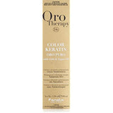 Fanola Oro Therapy Color Keratin 5.0 100 ml Haarfärbemittel Naty Shop 11.1 Super Blonde Platinum Ash