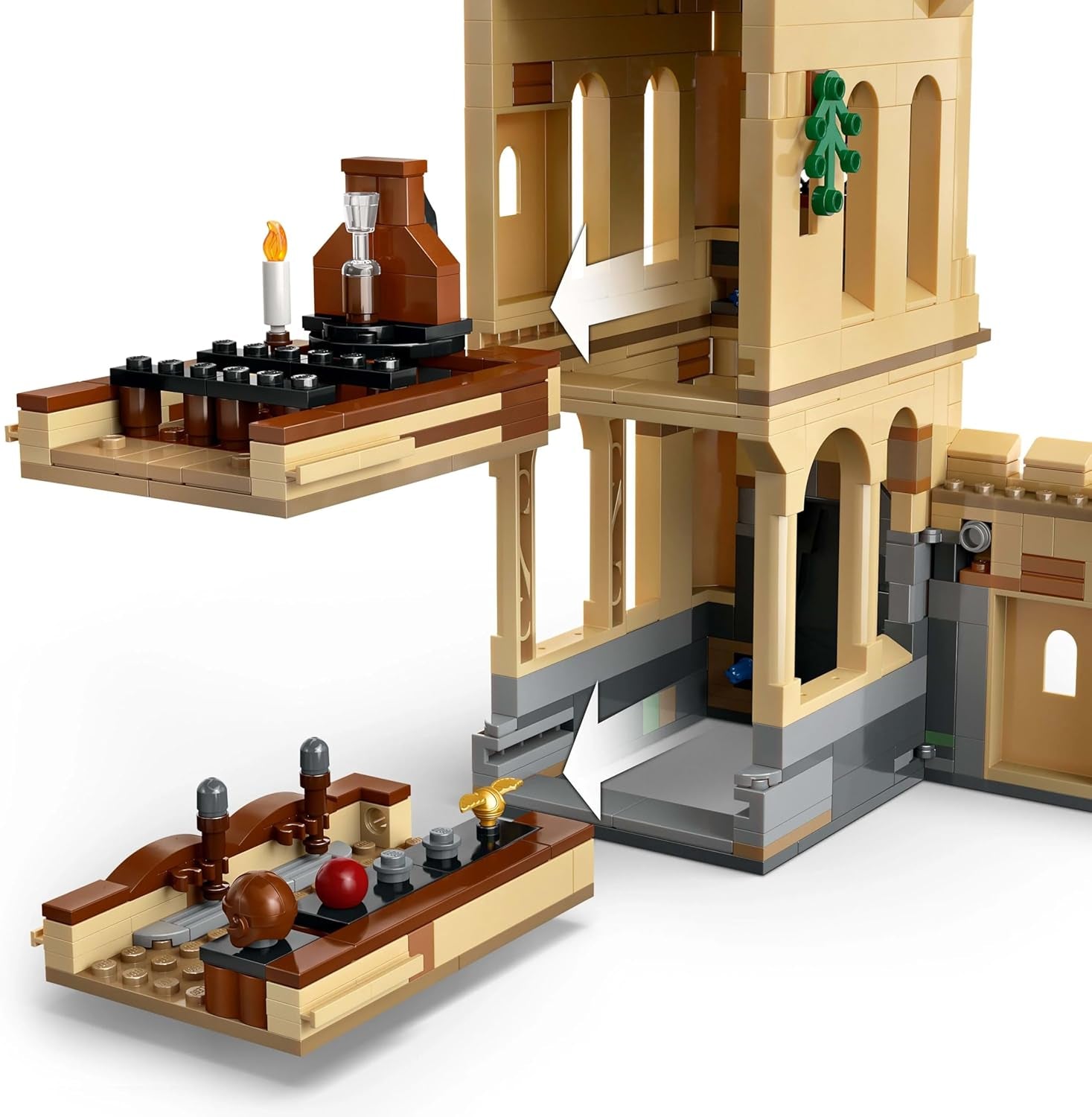 Schloss Hogwarts LEGO Harry Potter: Flugstunden-Abenteuerspielset mit 6 Minifiguren zum Sammeln, darunter Draco Malfoy und Professor McGonagall Rollenspielset für Jungen und Mädchen ab 9 Jahren 76447 Bausets Besuchen Sie den LEGO-Store
