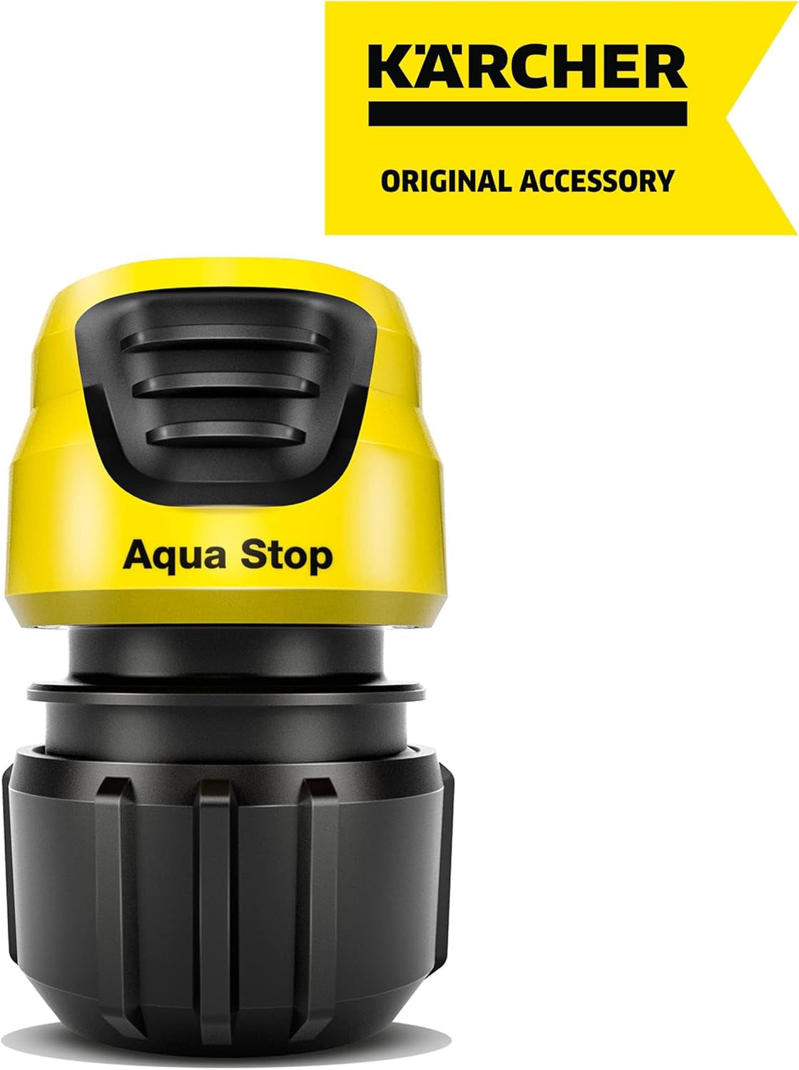 Kärcher Schlauchkupplung 2.645-194.0 (Universal Plus, mit Aqua Stop) schwarz, klein
