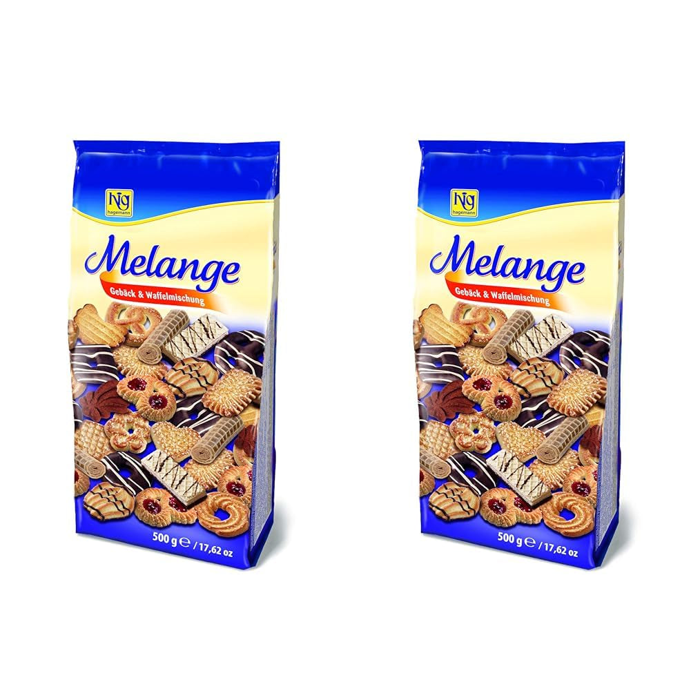 Melange Waffelmischung, Schokolade, 500 g (2er Pack)