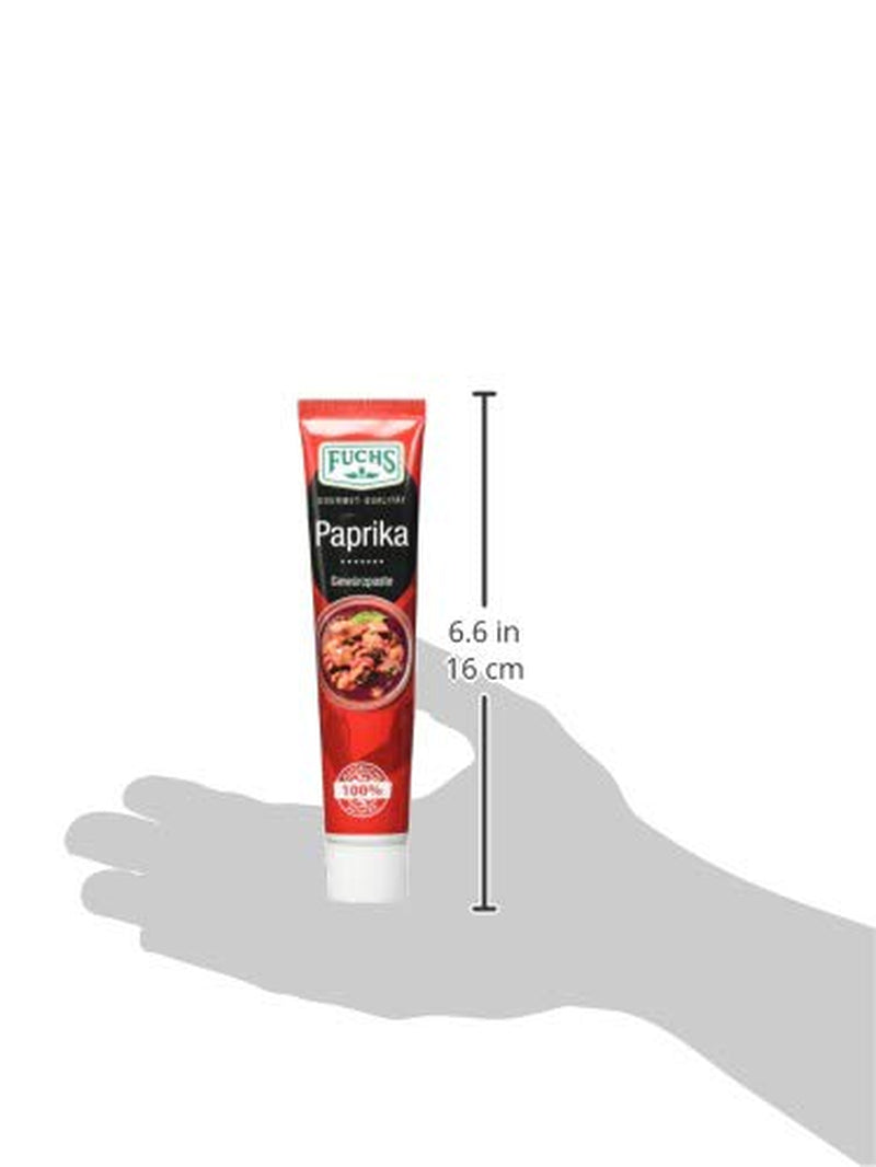 Fuchs Gewürze – Paprika Gewürzpaste, vollmundig pikantes Aroma, Paste zum Würzen von Soßen, Fleisch-Gerichten oder Suppen aller Länder-Küchen, 60 g