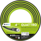 Cellfast QUATTRO Gartenschlauch, langlebig, leicht, 4-lagiger, UV-beständiger Drahtschlauch, Kreuzgeflecht, 20 Bar, 3/4 Zoll, 15 m, 10-074