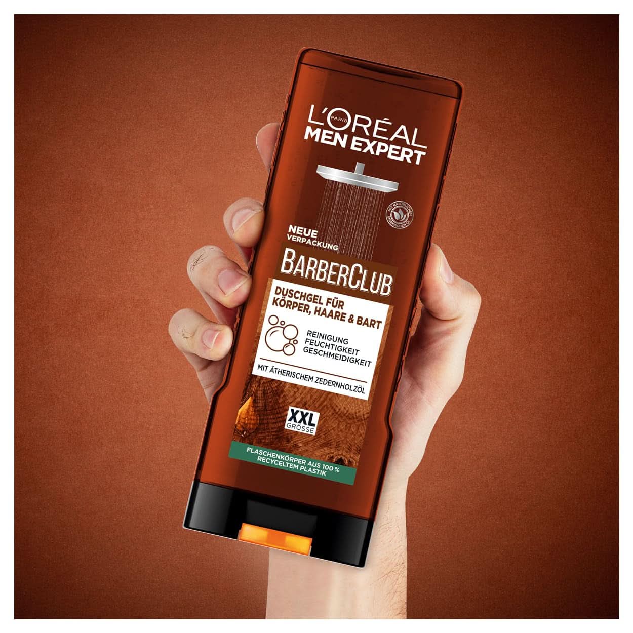 L'Oréal Men Expert XXL Duschgel und Shampoo für Männer, 400 ml Naty Shop