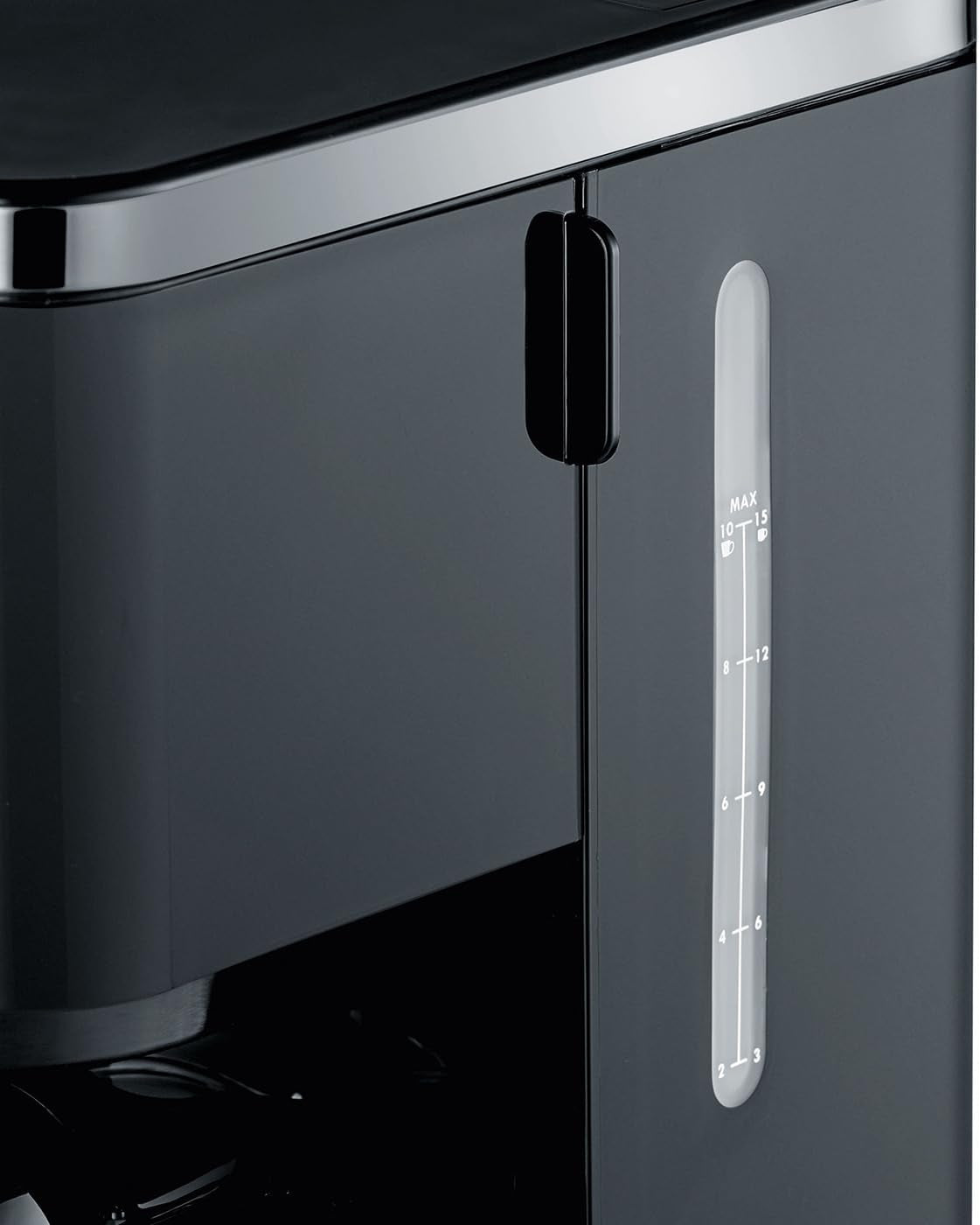 GRAEF. FK402 Filter-Espressomaschine Schwarz, 1,25 L, Warmhaltefunktion, Timer, Pre-Infusion-Funktion, Brühkopf für optimale Geschmacksentfaltung, einfache Bedienung