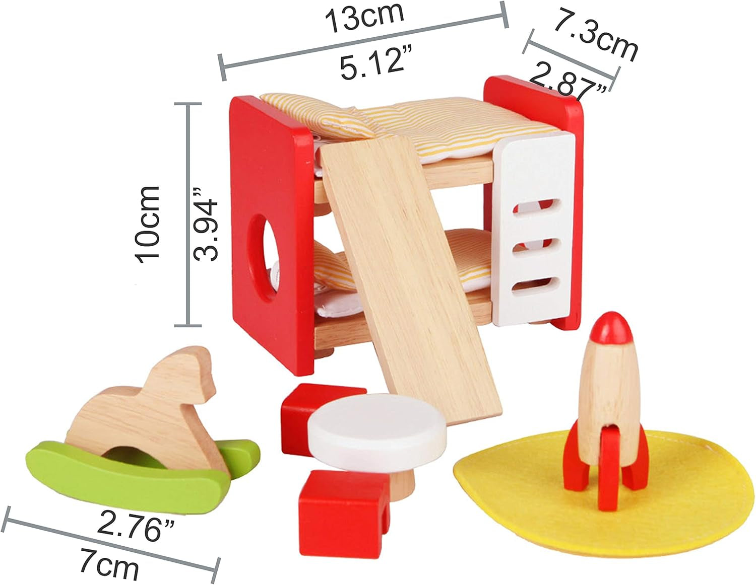 E3401 Four Seasons House, möbliert und E3456 – Kinderzimmer