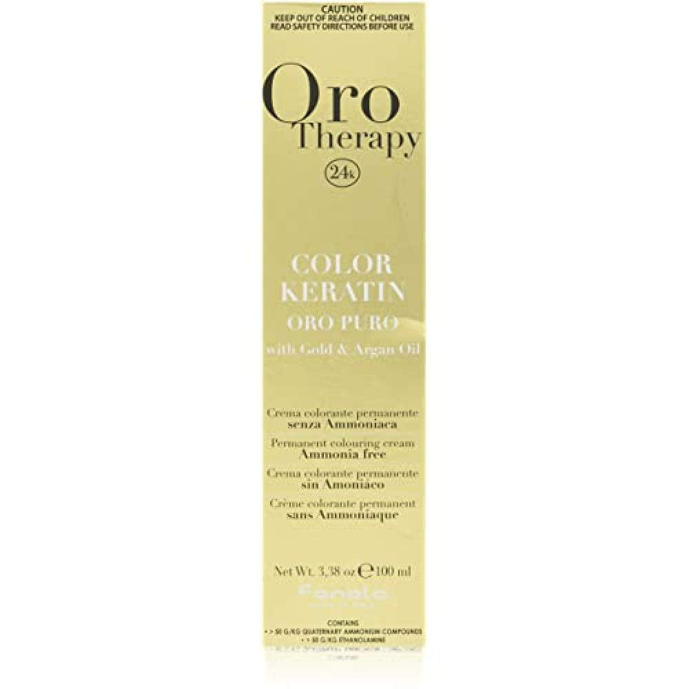 Fanola Oro Therapy Color Keratin 5.0 100 ml Haarfärbemittel Naty Shop 8.13 Hellblondes Beige
