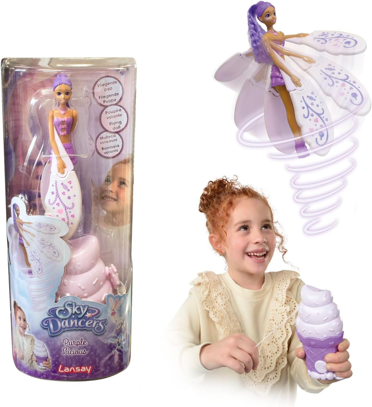 Sky Dancers – Purplelicious – Lansay, 30002, Nicht zutreffend