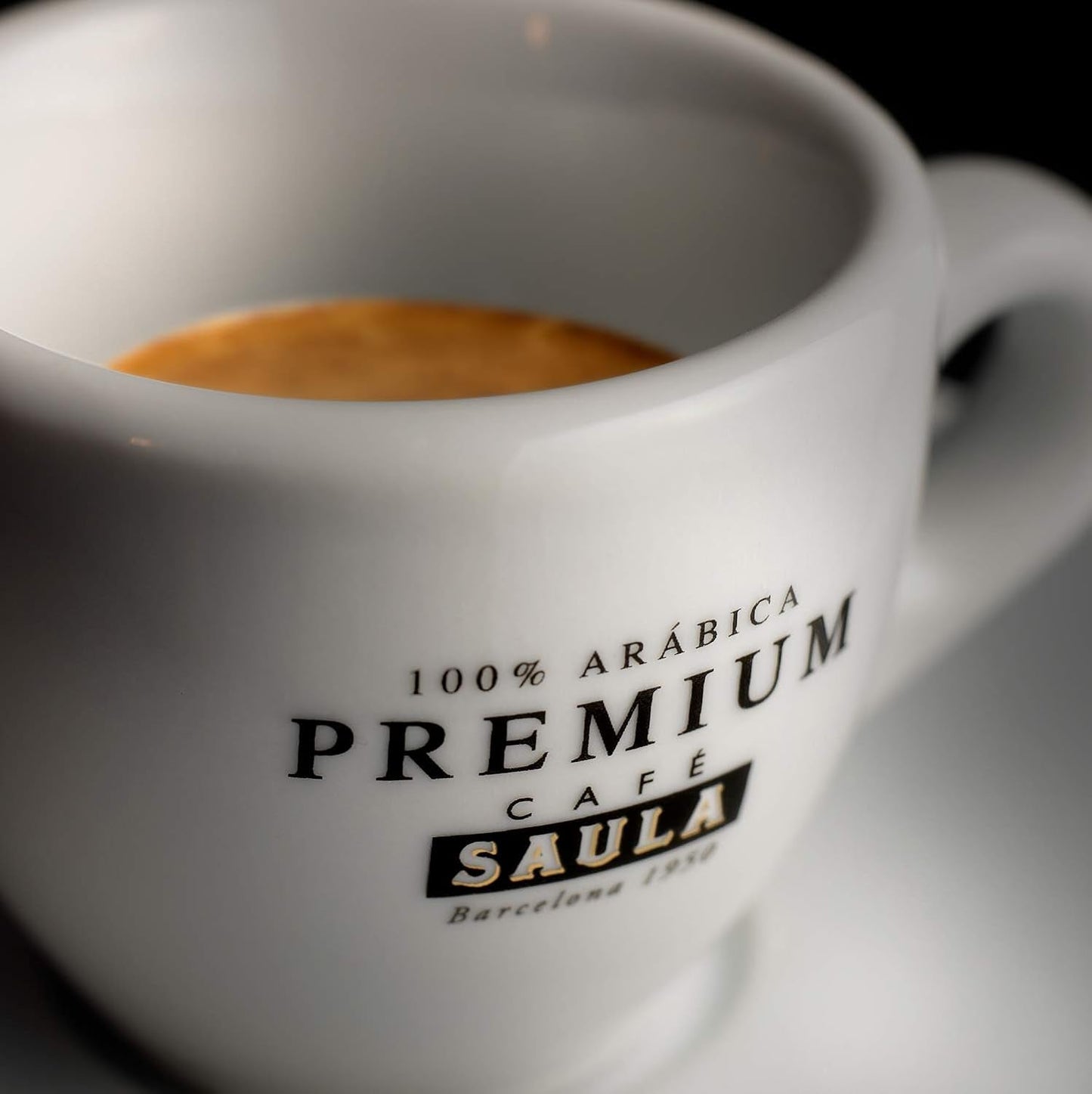 Saula Premium-Kaffeebohnen, Packung mit 2 Kartons x 500 g. 100 % Bio-Arabica