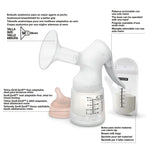 Suavinex, Muttermilchpumpe, 120 ml, mit einstellbarem Durchfluss Lebensmittel- und Stillzubehör Bebe Naty Shop
