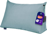 Lesekissen Traumnacht Kuscheliges Rückenkissen, 70 x 40 cm dunkelgrau, abnehmbarer und waschbarer Bezug aus 100 % Polyester, praktische Seitentasche, Öko-Tex zertifiziert, nach deutschen Qualitätsstandards produziert