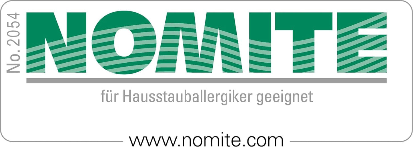 Traumnacht Retro-Ballondecke mit 100 % Entenfederfüllung, 135 x 200 cm, Daunenneigung, hergestellt nach dem deutschen Qualitätsstandard Quilts und Quilts Naty Shop