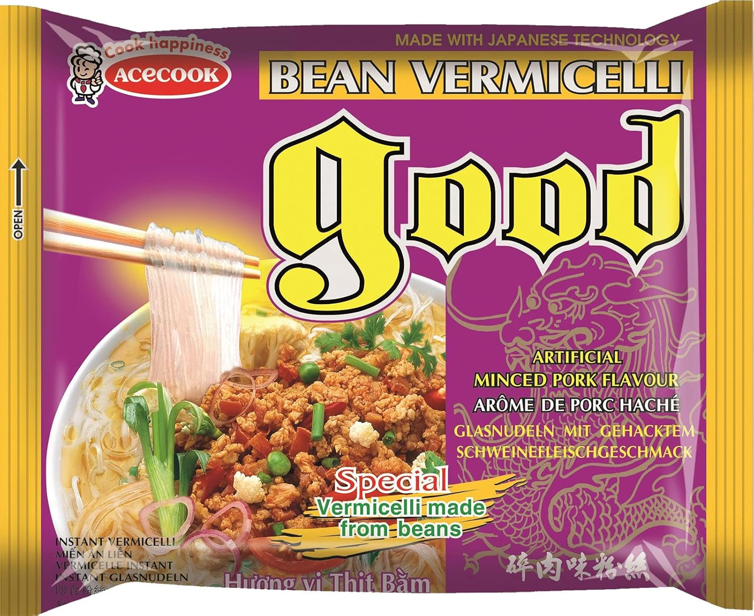 - GD Glas-Instantnudeln mit Schweinefleisch – (1 x 57 g)