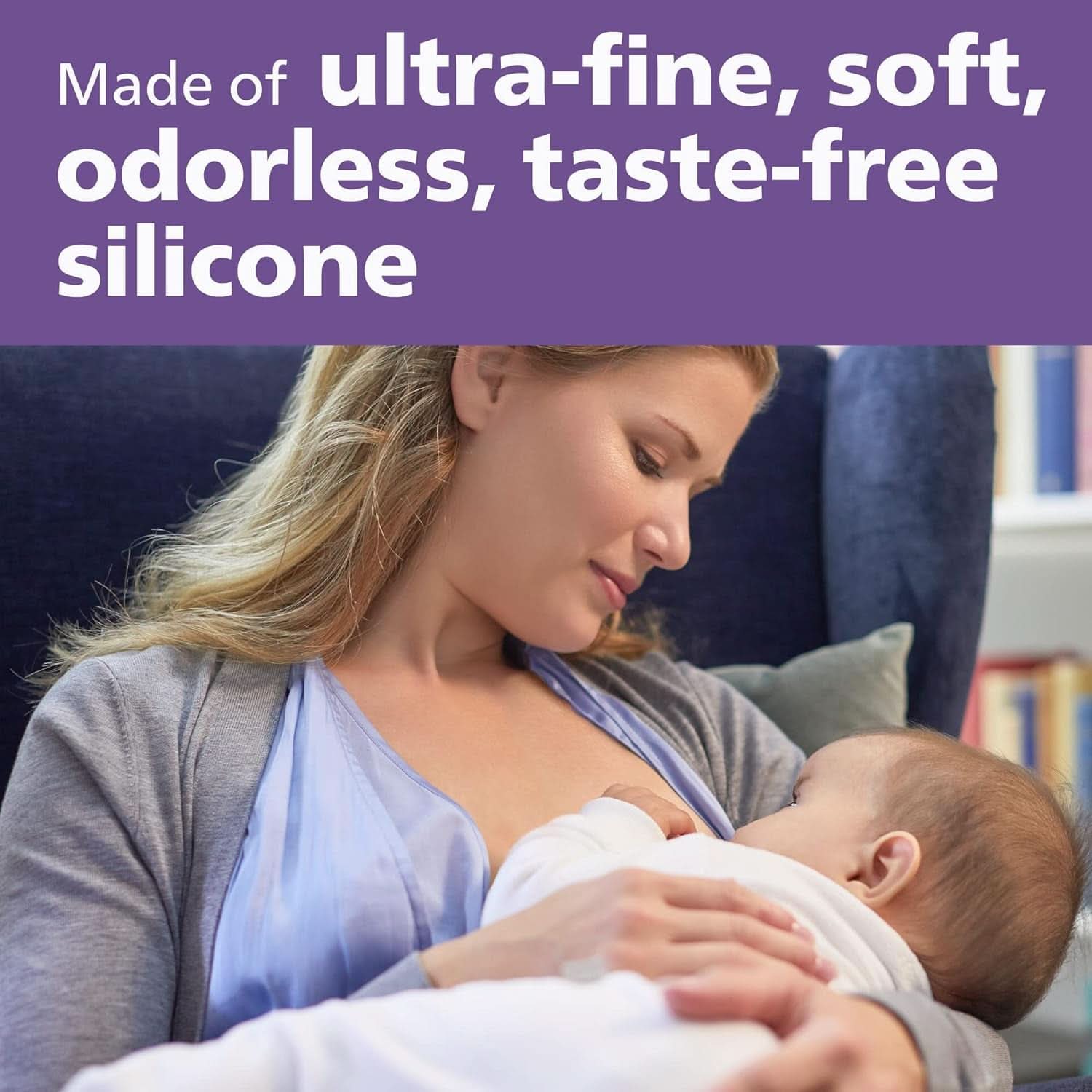 Philips Avent SCF153/03 Brustwarzenschutz, mit Aufbewahrungsbox, mittel, 2 Stück Zubehör Essen und Stillen Bebe Naty Shop