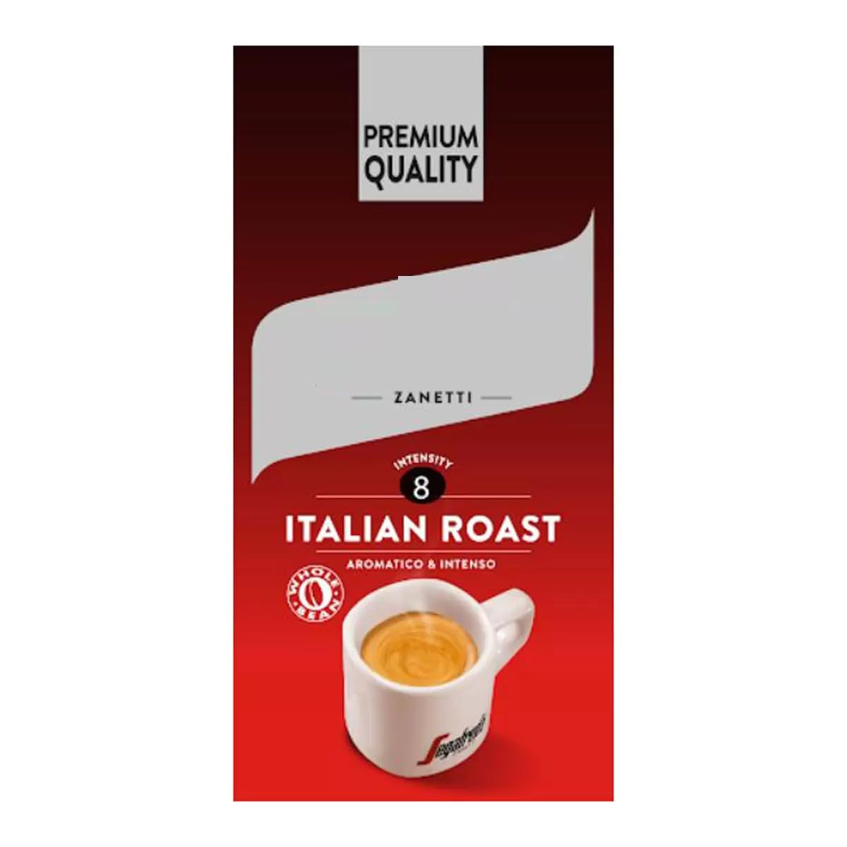 Segafredo Zanetti italienische geröstete Kaffeebohnen, 1 kg