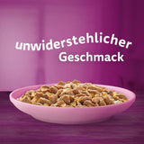 WHISKAS Junior Nassfutterbeutel, Multipack, Auswahl an Geflügelfleisch in Gelee, 12 x 85 g