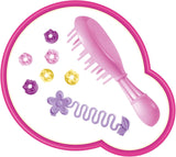 Simba 105733640 - Steffi Love Flower Hair, Puppe mit extra langen Haaren, inklusive 6 Clips, Zopfzubehör und Kamm, 29 cm, ab 3 Jahren
