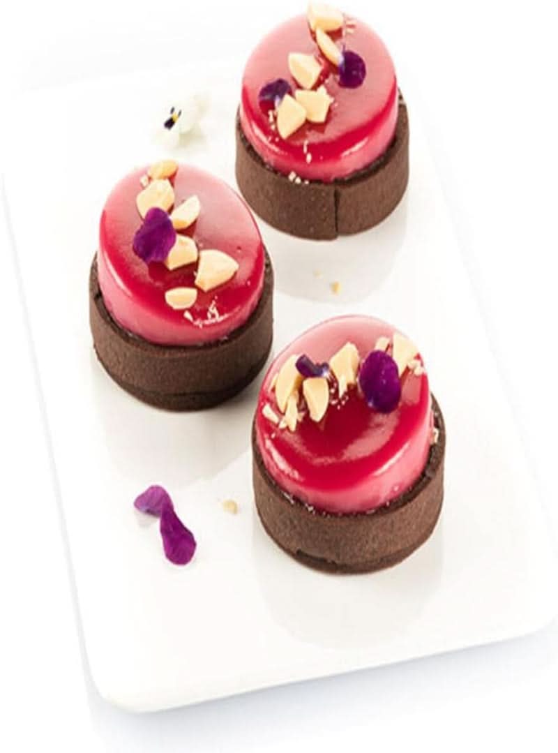 Silikomart Backform für Minikuchen, Glam, 6 Stück Kitchen Naty Shop