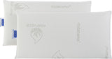 Todocama - Memory-Kissen, Aloe Vera, 2 Stück, 70 cm, weiß Naty Shop Standardkissen Packung mit 2 Einheiten - 70 cm