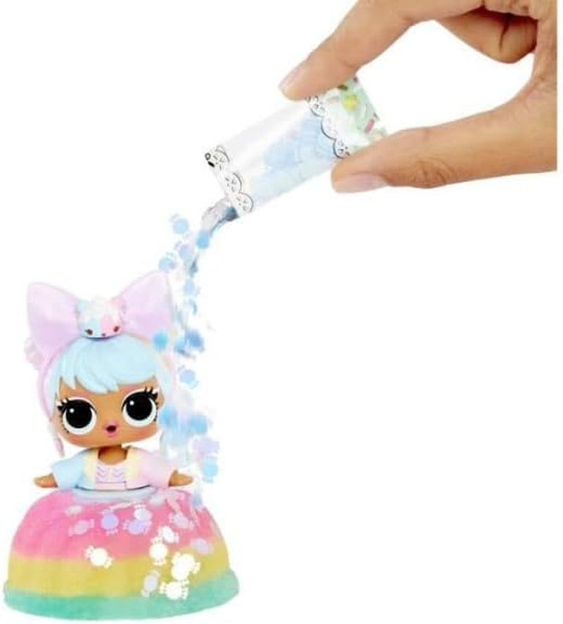 L.O.L. Überraschung! Mix & Make Birthday Cake Tots – Mit Sammelpuppe, DIY-Kuchenkleid, „Backen“ und Dekorieren des Kuchens, Zutaten und Glitzerstreuseln – Puppe mit Kuchenkleid – Ideal für Mädchen ab 3 Jahren Naty Shop Dolls