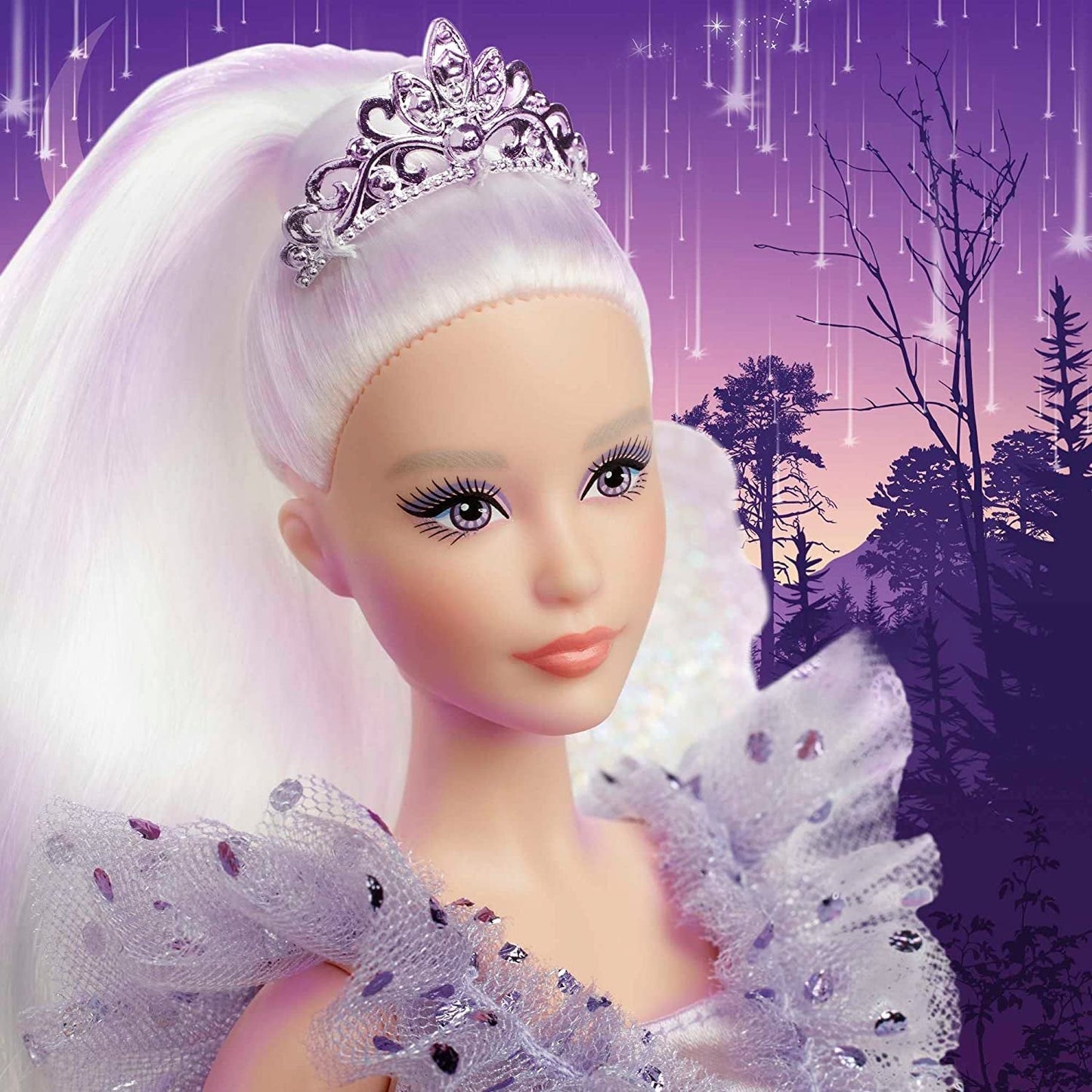 Barbie Signature Zahnfee-Puppe, Sammlerpuppe mit Feenflügeln, Zauberstab und Münzbeutel, Geschenk für Kinder ab 6 Jahren, JCW43 Naty Shop Dolls
