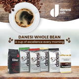 Danesi Decafeinato (entkoffeiniert), Bohnen, 1er Pack (1 x 1 kg)