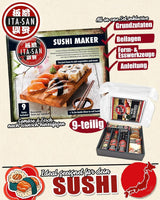 ITA-SAN Sushi Set (9-teiliges Komplettset, ideal für Einsteiger, zum Ausprobieren oder Verschenken) 1 Packung