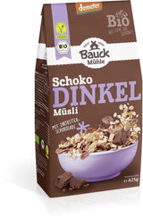 Bauck HOF Dinkelmüsli Schokozart, 425G (1Er Pack) Cereals Naty Shop 12 X 425 Gr