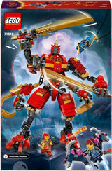 LEGO NINJAGO Kais Ninja-Klettermechanik-Set, Ninja-Spielzeug mit baubarer Actionfigur und 4 Minifiguren, Abenteuerset für Kinder, Geburtstagsgeschenk für 9-jährige Jungen und Mädchen 71812 Bausets Beuche the LEGO-Store
