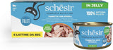 Blauflossen-Thunfisch in Gelee, komplettes Nassfutter für Katzen, in Dosen, mit zusätzlichen Vitaminen, 100 % natürlich, 6 x 85 g